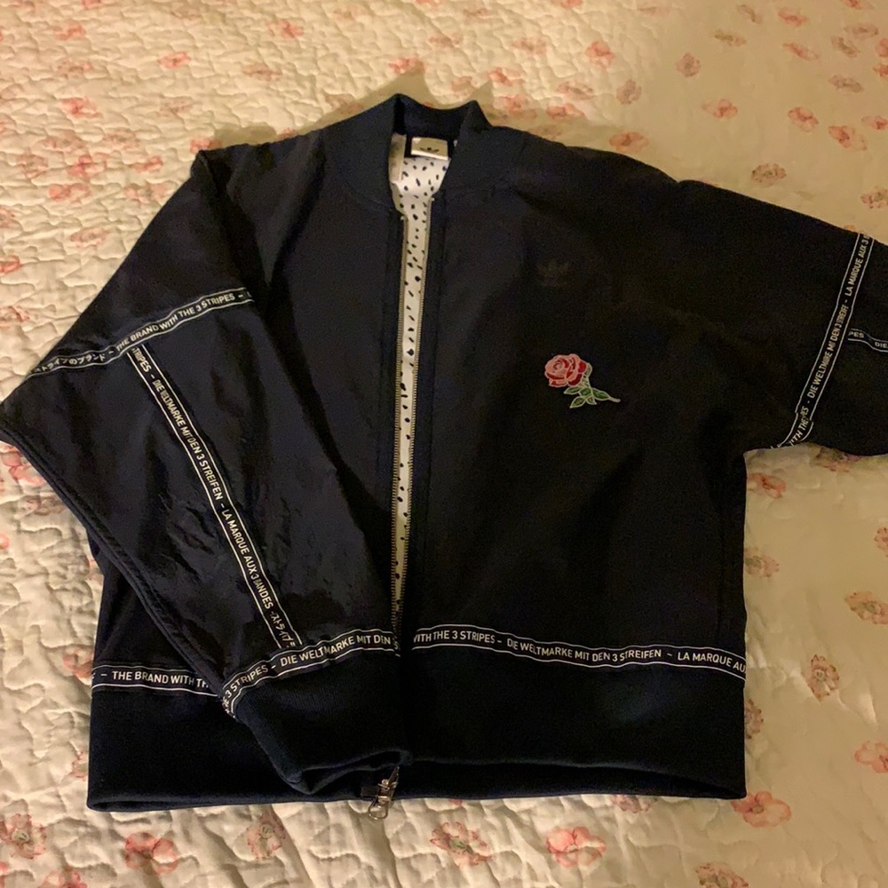 Jacket and sneakers